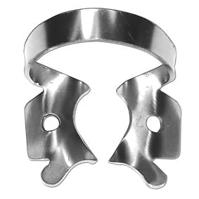 Clamp 14A (with "Jaws" Curved Along The Plane In The form of A Funnel, for Molars with A Strongly Destroyed Crown Part Or with A Completely Destroyed Mesial Wall) medical equipment for hospital and laboratory use