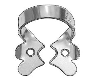 Set of Rubber Dam Clamps - 9, 0, B4, 2, 2A, 7, 8, W56, 12A, 13A