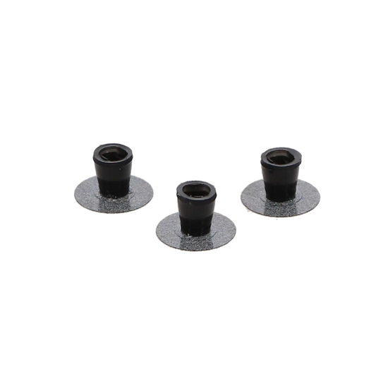 Snap Disk Replacements, Contouring, CA, Safe Side Down, Coarse, Black, 50/Pk