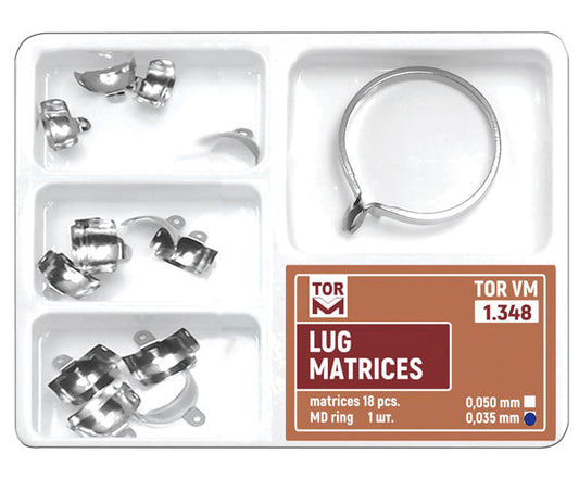 Set of Lug Matrices 18pcs + MD Ring 1pcs medical equipment for hospital and laboratory use
