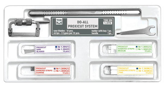 Do-All Proxicut System (Holder + 12 Saw Blades + 36 Diamond Strips) medical equipment for hospital and laboratory use