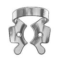 Clamp 8 (Winged Clamp with Rigid Angular "Jaws", for Large Molars (Festooned Jaws for Molars' Roots) medical equipment for hospital and laboratory use