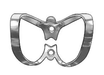 Set of Rubber Dam Clamps - 9, 0, B4, 2, 2A, 7, 8, W56, 12A, 13A