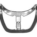 Clamp B6 (Brinker "Butterfly" Clamp with Wide "Jaws" (for Upper and Lower Anteriors)) medical equipment for hospital and laboratory use