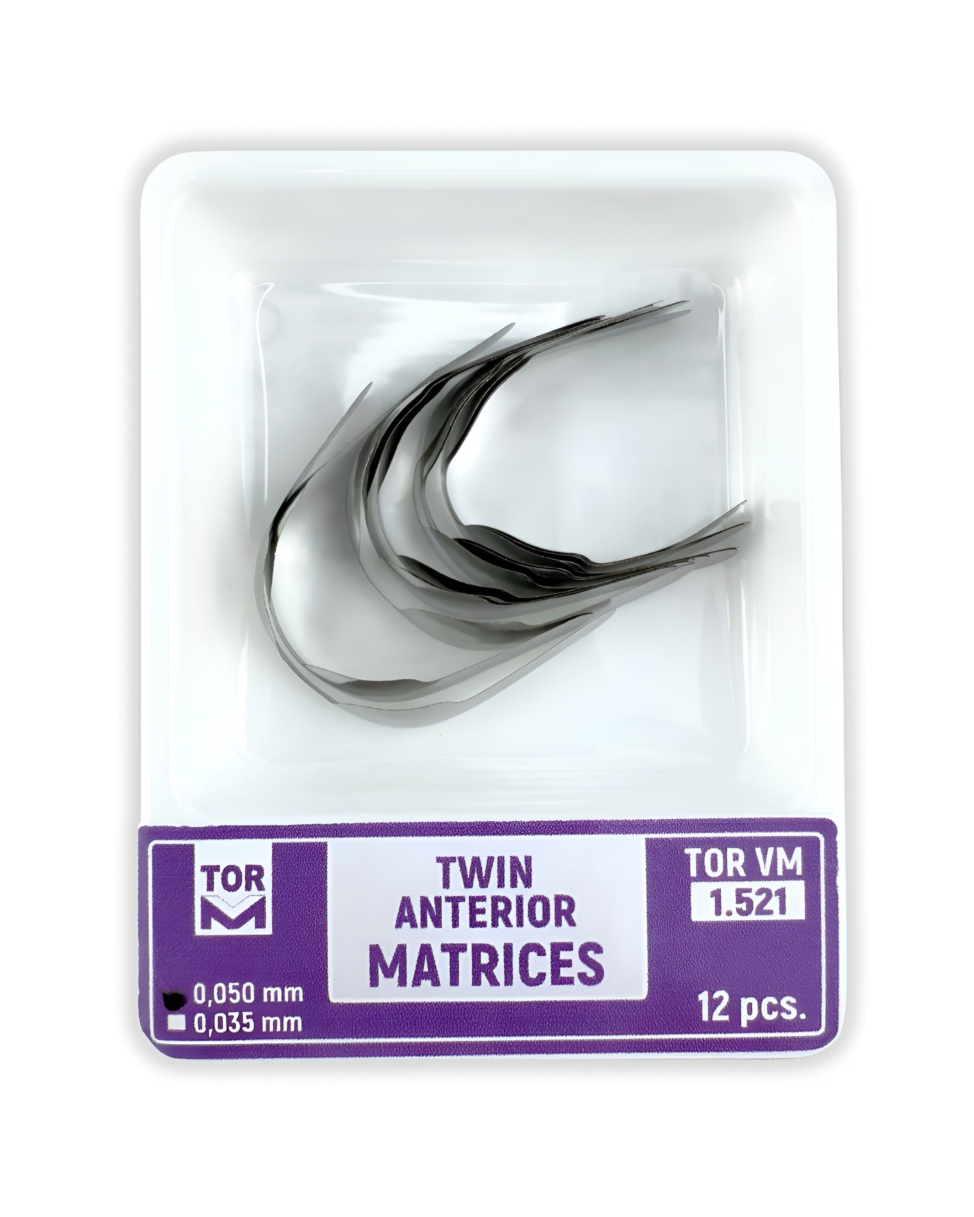 Twin Anterior Matrices (Incisal) 12pcs medical equipment for hospital and laboratory use