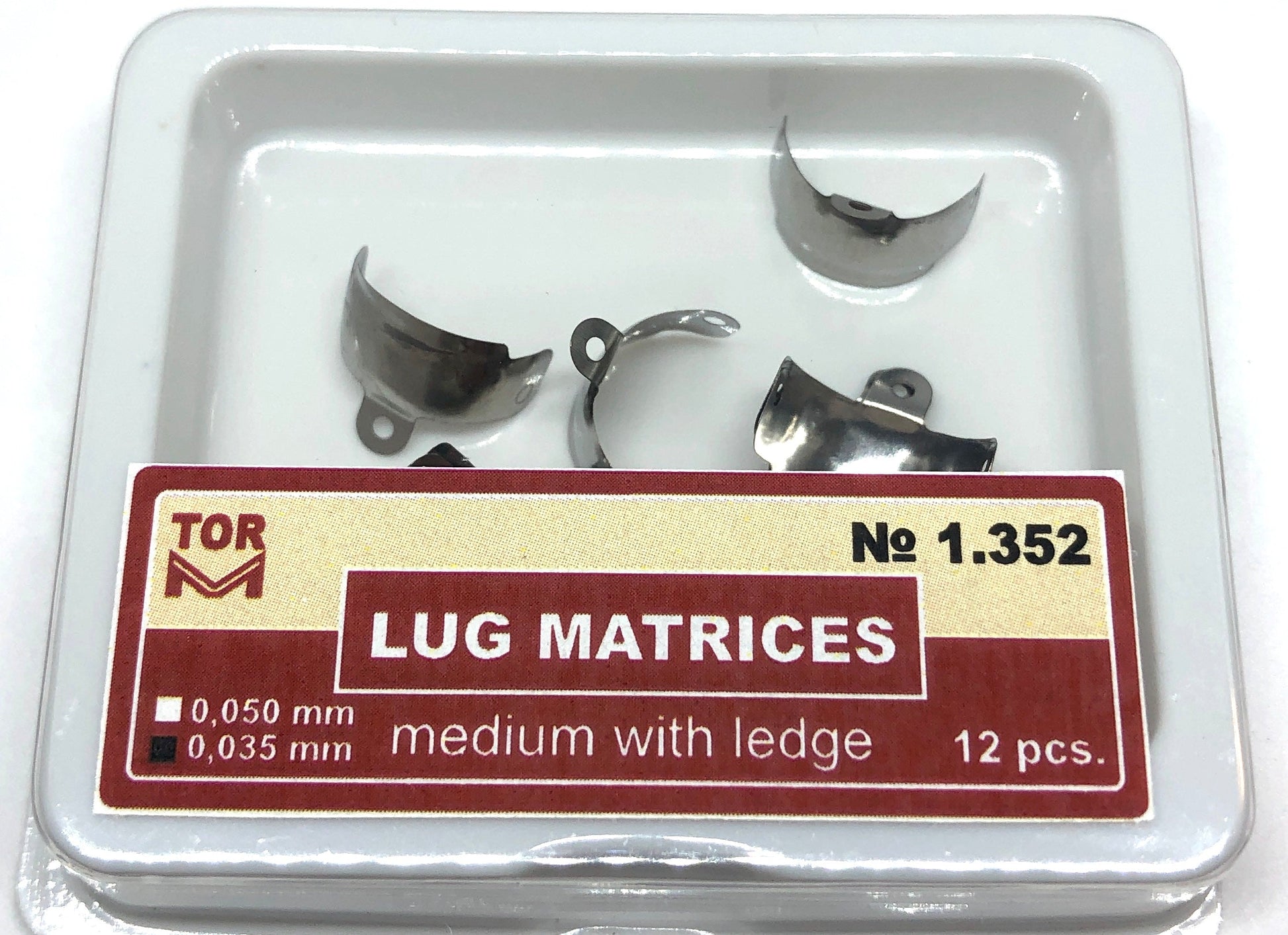 Lug Matrices Medium with Ledge 12pcs medical equipment for hospital and laboratory use