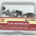 Lug Matrices Super Large with Ledge 12pcs