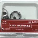 Lug Matrices Medium 12pcs