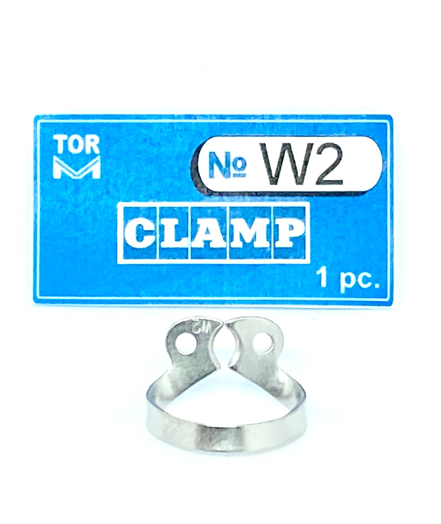 Clamp W2 (Wingless Clamp with Flat Horizontal "Jaws", for Small Premolars)
