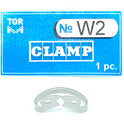 Clamp W2 (Wingless Clamp with Flat Horizontal "Jaws", for Small Premolars)