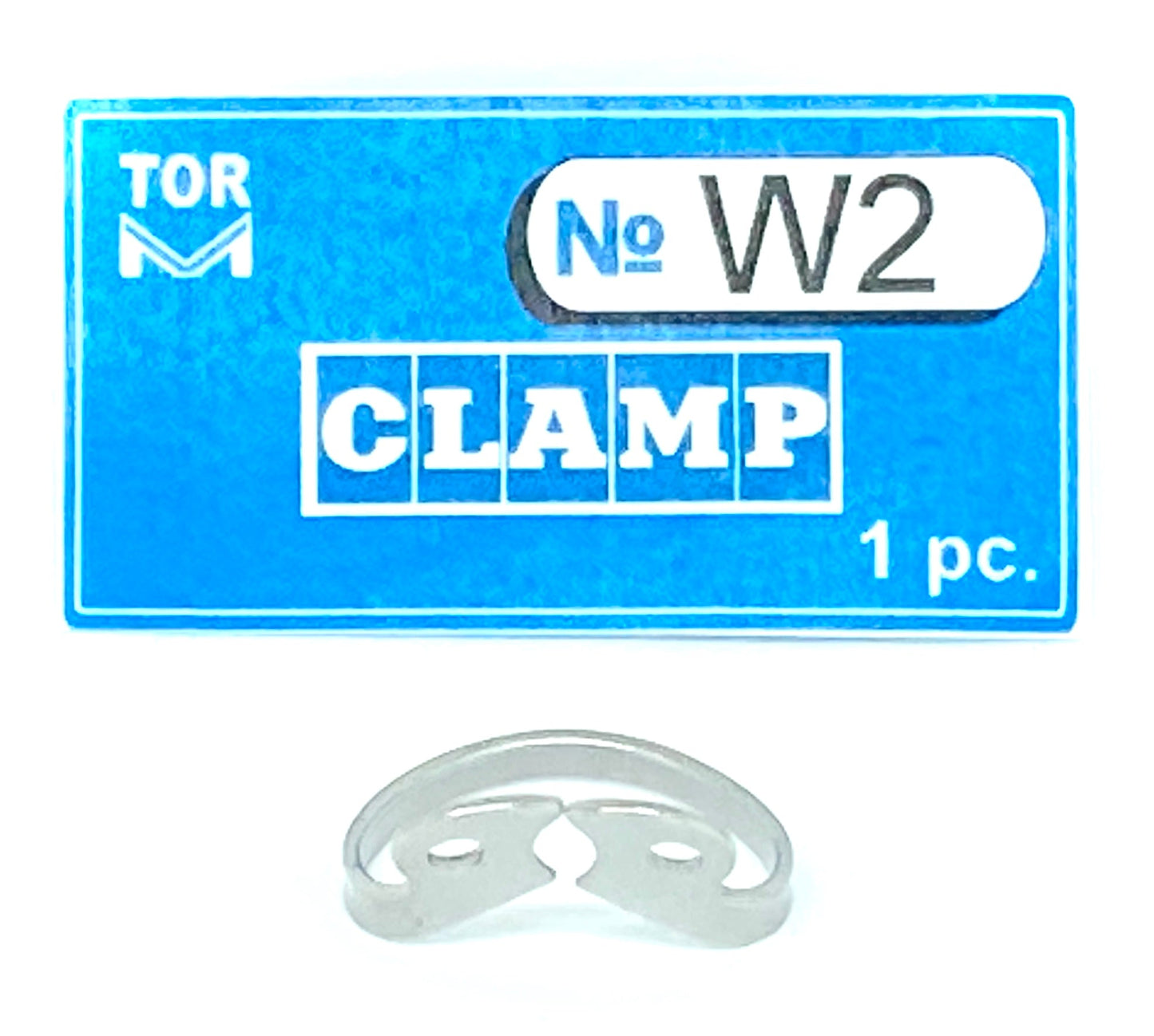 Clamp W2 (Wingless Clamp with Flat Horizontal "Jaws", for Small Premolars)