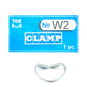 Clamp W2 (Wingless Clamp with Flat Horizontal "Jaws", for Small Premolars)
