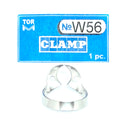 Clamp W56 (Wingless Clamp with Rigid Angular "Jaws", for Large Lower Molars (Festooned Jaws for Molars' Roots)