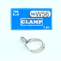 Clamp W56 (Wingless Clamp with Rigid Angular "Jaws", for Large Lower Molars (Festooned Jaws for Molars' Roots)