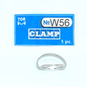 Clamp W56 (Wingless Clamp with Rigid Angular "Jaws", for Large Lower Molars (Festooned Jaws for Molars' Roots)