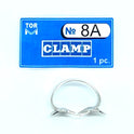 Clamp 8A (with Rigid Angular "Jaws", for Upper and Lower Molars with Almost Absent Crown Part)