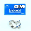 Clamp 8A (with Rigid Angular "Jaws", for Upper and Lower Molars with Almost Absent Crown Part)