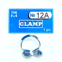 Clamp 12A (Tiger Clamp with Serrated Beak (Left-Sided), for Second and Third Upper Molars)