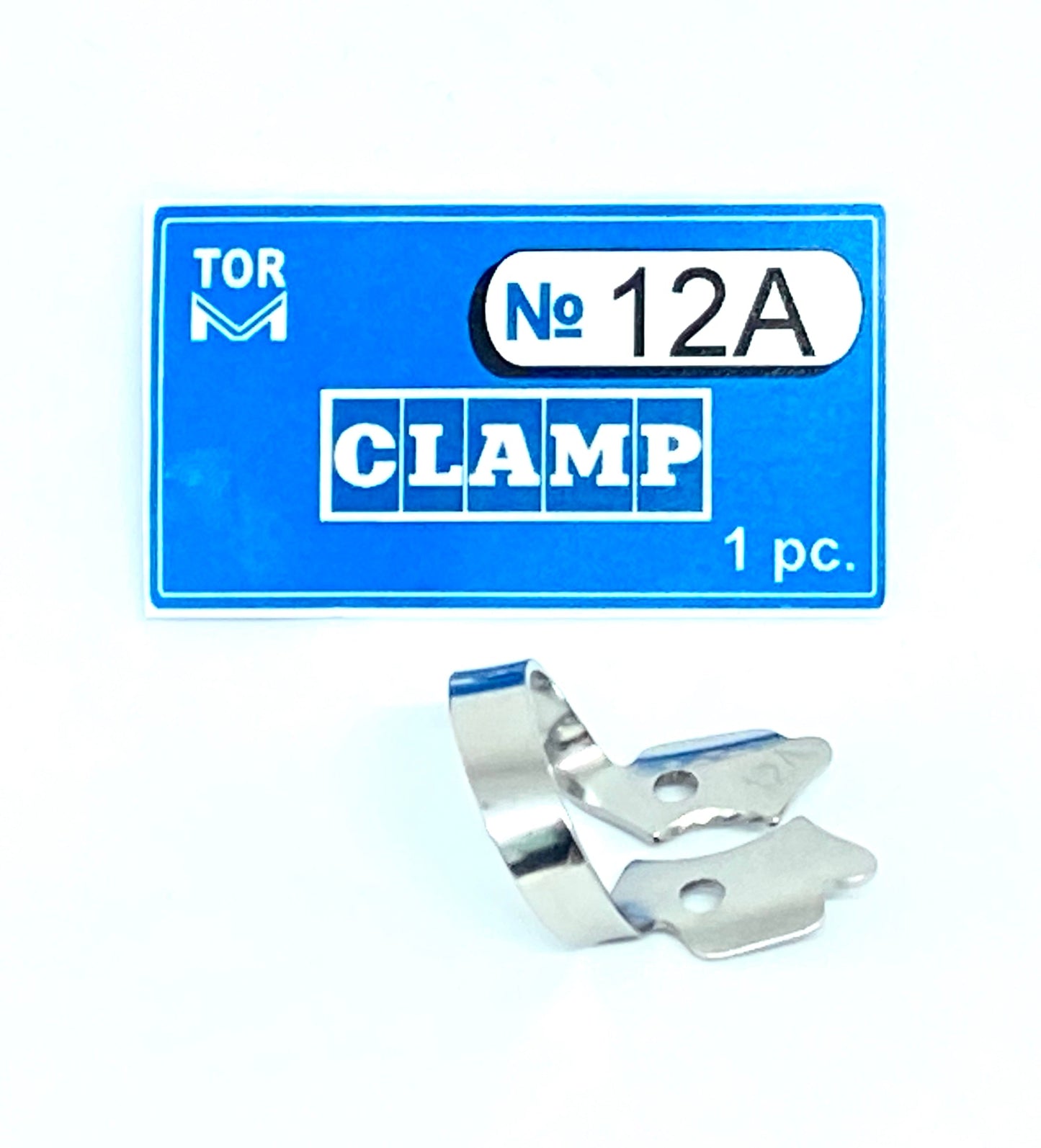 Clamp 12A (Tiger Clamp with Serrated Beak (Left-Sided), for Second and Third Upper Molars)