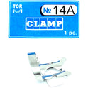 Clamp 14A (with "Jaws" Curved Along The Plane In The form of A Funnel, for Molars with A Strongly Destroyed Crown Part Or with A Completely Destroyed Mesial Wall)