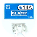 Clamp 14A (with "Jaws" Curved Along The Plane In The form of A Funnel, for Molars with A Strongly Destroyed Crown Part Or with A Completely Destroyed Mesial Wall)