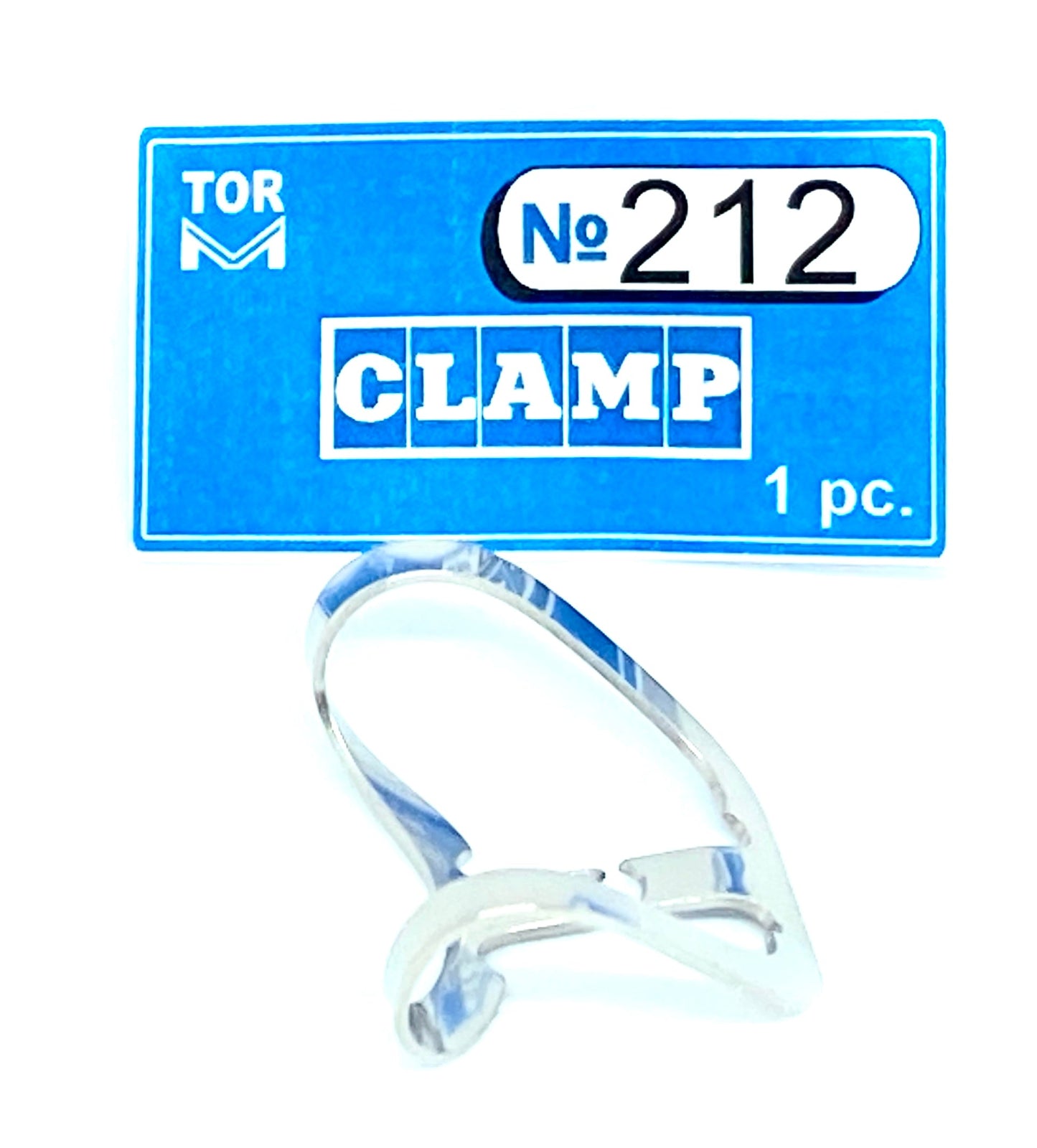 Clamp 212 ("Butterfly" By Ferrier with The Effect of Mechanical Gingival Retraction, for Restoration of Cervical Areas of Tooth Facial Surfaces)