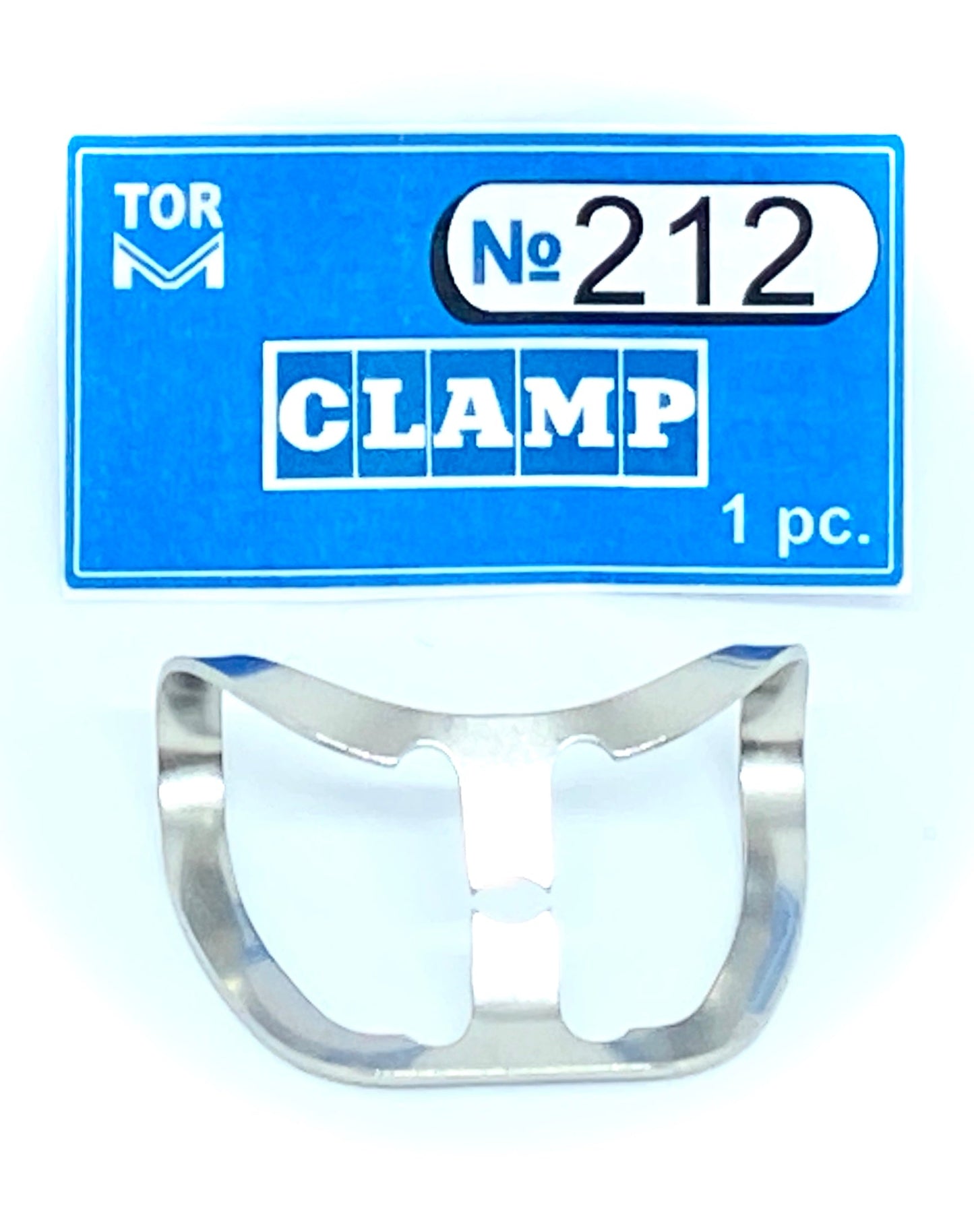 Clamp 212 ("Butterfly" By Ferrier with The Effect of Mechanical Gingival Retraction, for Restoration of Cervical Areas of Tooth Facial Surfaces)