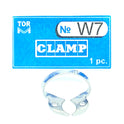 Clamp W7 (Wingless Clamp with Flat Horizontal "Jaws", for Large Molars with Pronounced Contour Height)