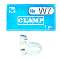 Clamp W7 (Wingless Clamp with Flat Horizontal "Jaws", for Large Molars with Pronounced Contour Height)