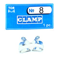 Clamp 8 (Winged Clamp with Rigid Angular "Jaws", for Large Molars (Festooned Jaws for Molars' Roots)