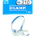 Clamp 210 ("Butterfly" By Ferrier with The Effect of Mechanical Gingival Retraction, for Restoration of Cervical Areas of Tooth Facial Surfaces)