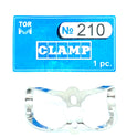 Clamp 210 ("Butterfly" By Ferrier with The Effect of Mechanical Gingival Retraction, for Restoration of Cervical Areas of Tooth Facial Surfaces)