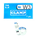 Clamp W3 (Wingless Clamp with Flat Horizontal "Jaws", for Small Molars with Pronounced Contour Height)