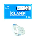 Clamp 139 (Right-Sided Clamp for Third Molars (with Stiff Spring and Serrated Beaks))