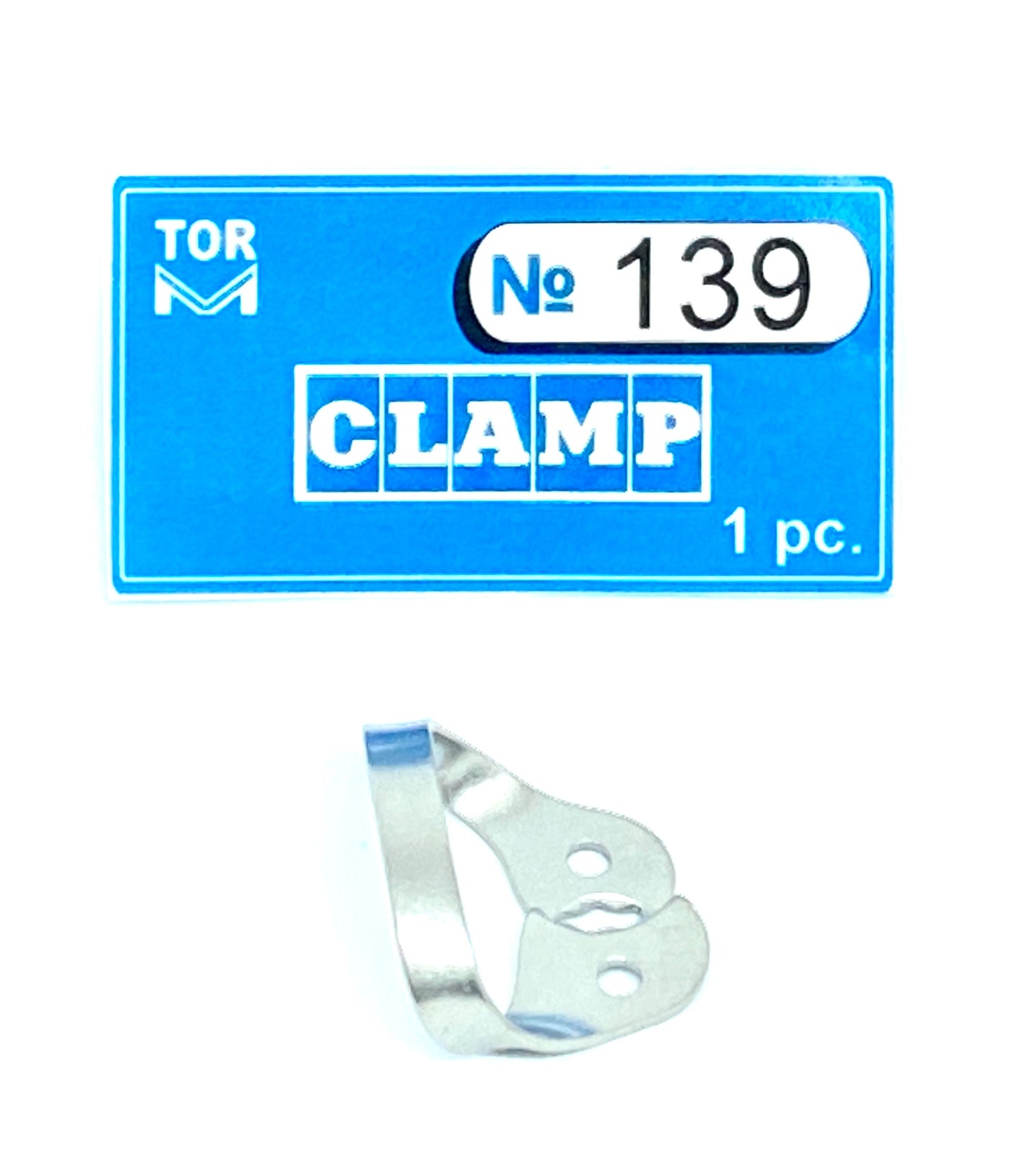 Clamp 139 (Right-Sided Clamp for Third Molars (with Stiff Spring and Serrated Beaks))