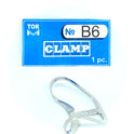 Clamp B6 (Brinker "Butterfly" Clamp with Wide "Jaws" (for Upper and Lower Anteriors))