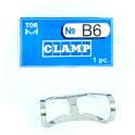 Clamp B6 (Brinker "Butterfly" Clamp with Wide "Jaws" (for Upper and Lower Anteriors))