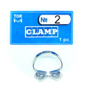 Clamp 2 (Winged Clamp with Flat Horizontal "Jaws", for Small Premolars)