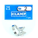 Clamp 2 (Winged Clamp with Flat Horizontal "Jaws", for Small Premolars)