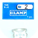 Clamp 2 (Winged Clamp with Flat Horizontal "Jaws", for Small Premolars)