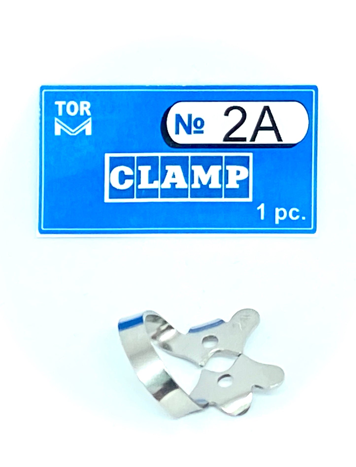 Clamp 2A (Winged Clamp with Flat Horizontal "Jaws", for Large Premolars)