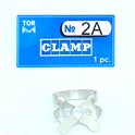 Clamp 2A (Winged Clamp with Flat Horizontal "Jaws", for Large Premolars)