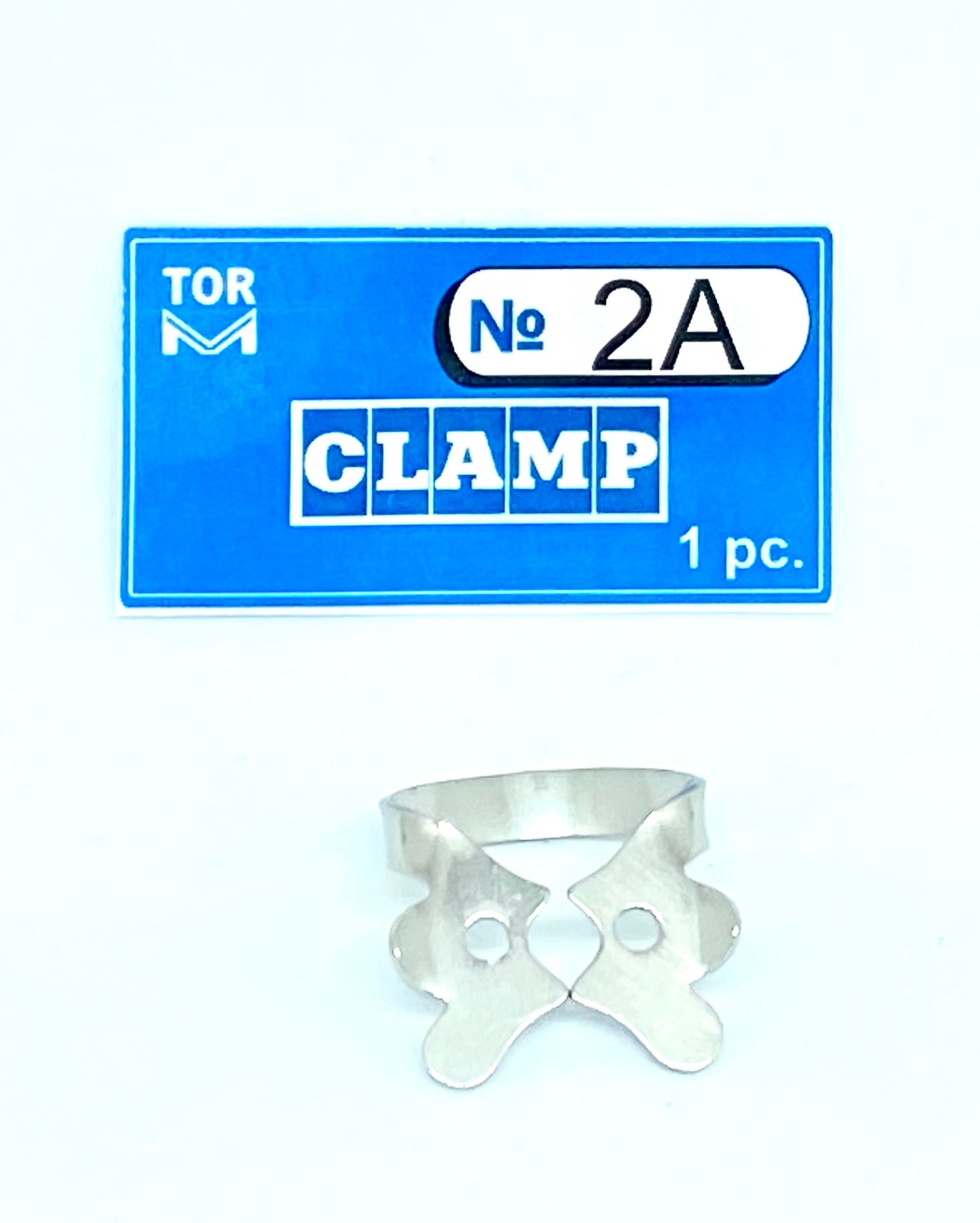 Clamp 2A (Winged Clamp with Flat Horizontal "Jaws", for Large Premolars)