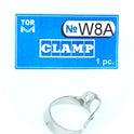 Clamp W8A (Wingless Clamp with Rigid Angular "Jaws", for Large Molars (Festooned Jaws for Molars' Roots)
