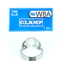 Clamp W8A (Wingless Clamp with Rigid Angular "Jaws", for Large Molars (Festooned Jaws for Molars' Roots)