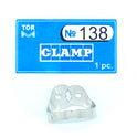 Clamp 138 (Left-Sided Clamp for Third Molars (with Stiff Spring and Serrated Beaks))