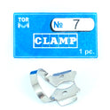 Clamp 7 (Winged Clamp with Flat Horizontal "Jaws", for Large Molars with Pronounced Contour Height)