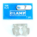 Clamp 7 (Winged Clamp with Flat Horizontal "Jaws", for Large Molars with Pronounced Contour Height)