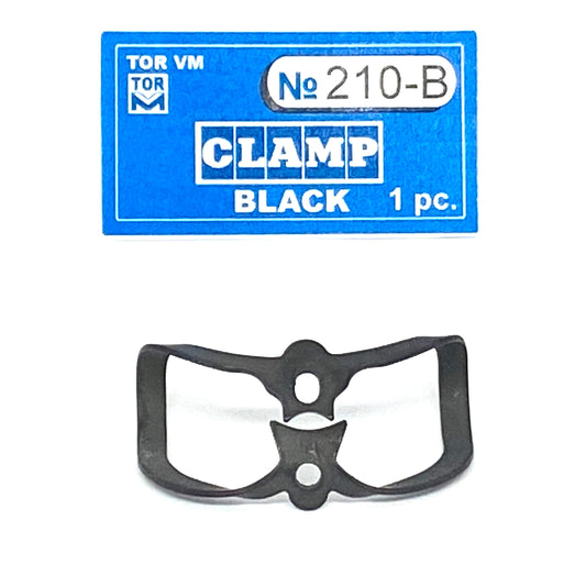 Clamp 210 ("Butterfly" By Ferrier with The Effect of Mechanical Gingival Retraction, for Restoration of Cervical Areas of Tooth Facial Surfaces)
