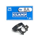 Clamp 8A (with Rigid Angular "Jaws", for Upper and Lower Molars with Almost Absent Crown Part)
